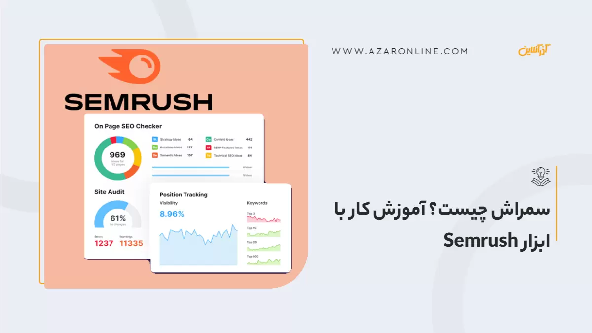 سمراش چیست؟ آموزش کار با ابزار  Semrush