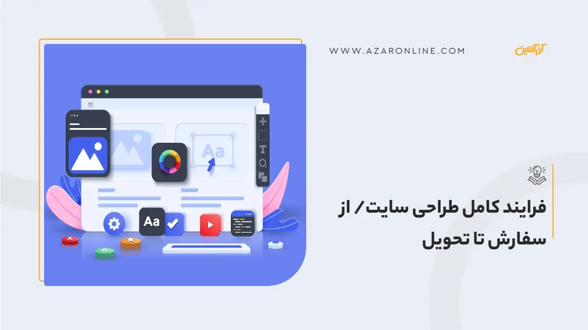 فرایند کامل طراحی سایت/ از سفارش تا تحویل