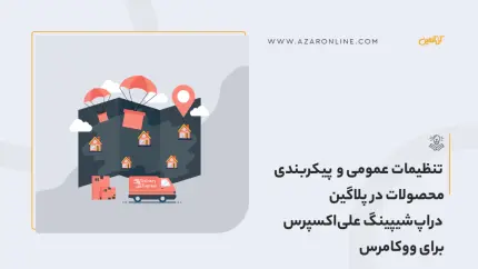 تنظیمات عمومی و پیکربندی محصولات در پلاگین دراپ‌شیپینگ علی‌اکسپرس برای ووکامرس