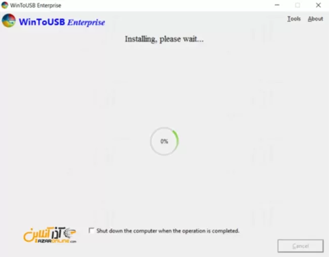 مراحل ساخت ویندوز لایو روی فلش